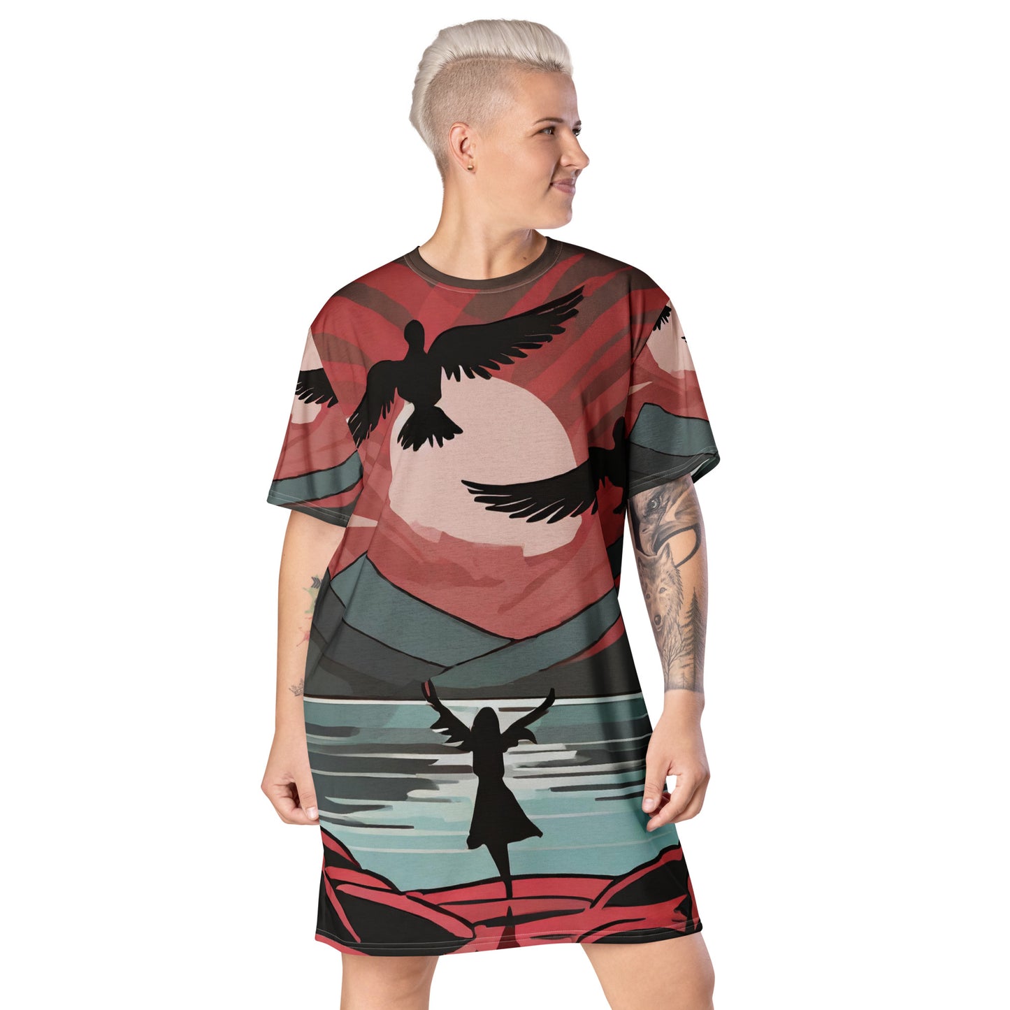 Angel Beach Night Shirt