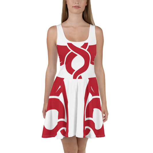 Serpentine Skater Dress