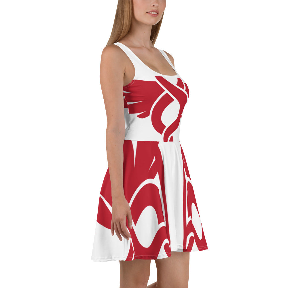 Serpentine Skater Dress