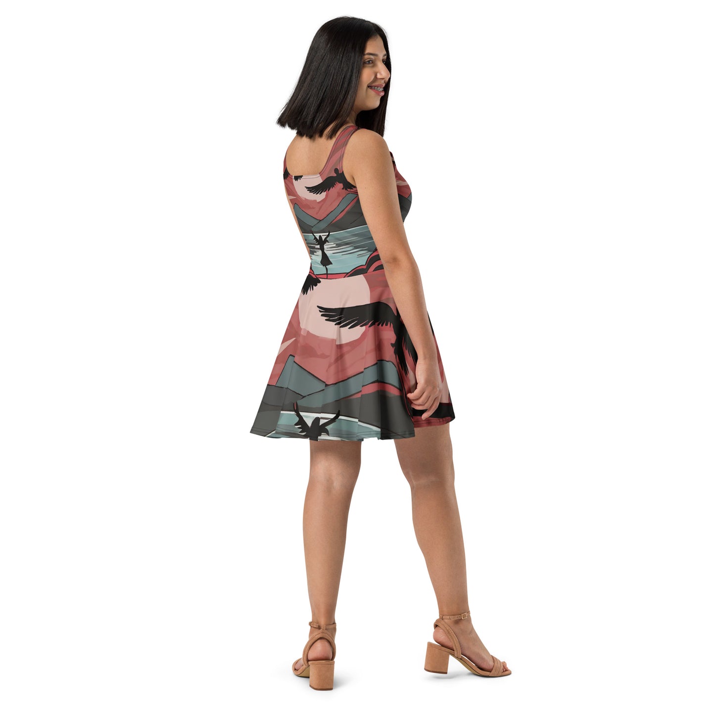 Angel Beach Skater Dress
