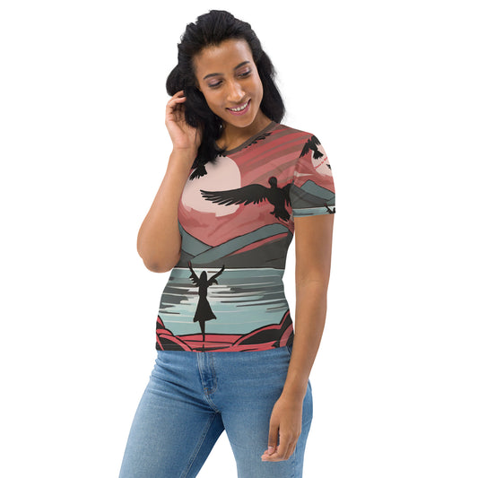 Angel Beach Women's T-shirt