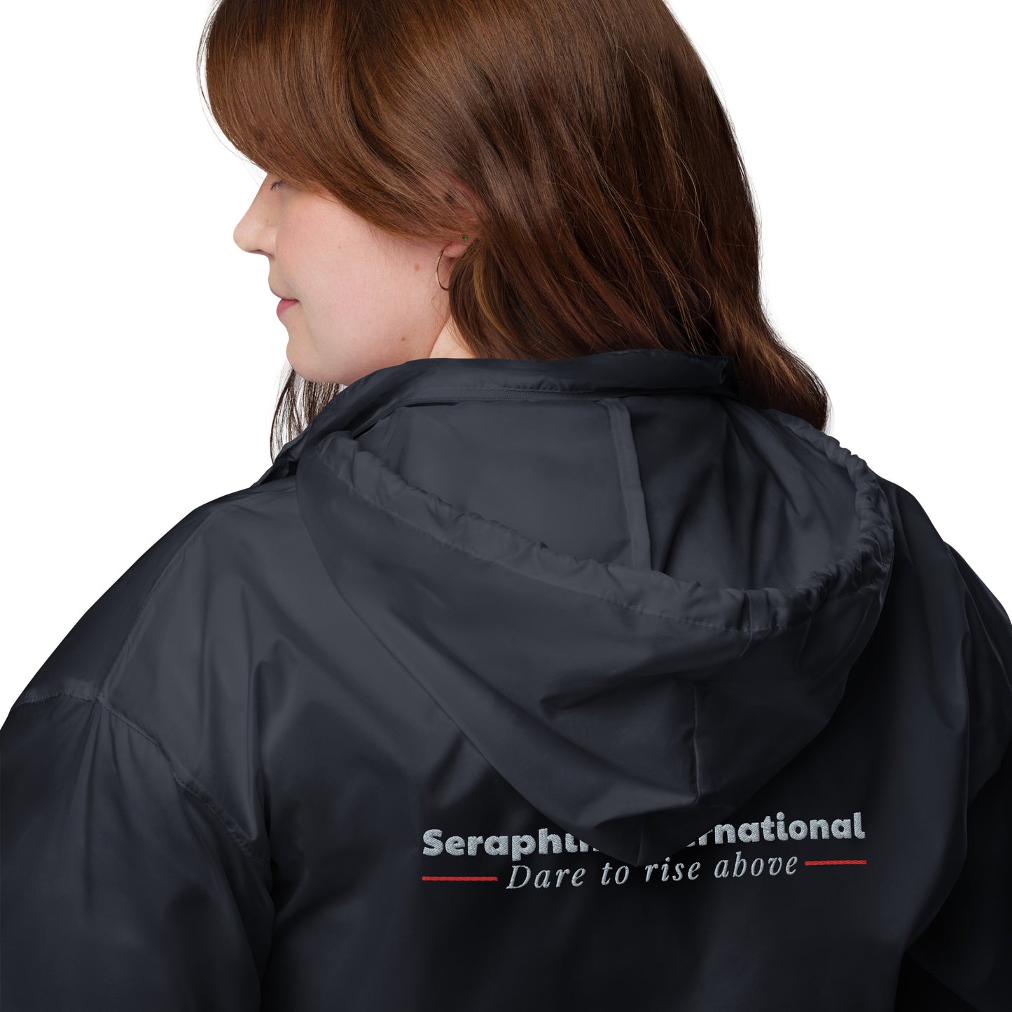 Iconic slogan Unisex windbreaker