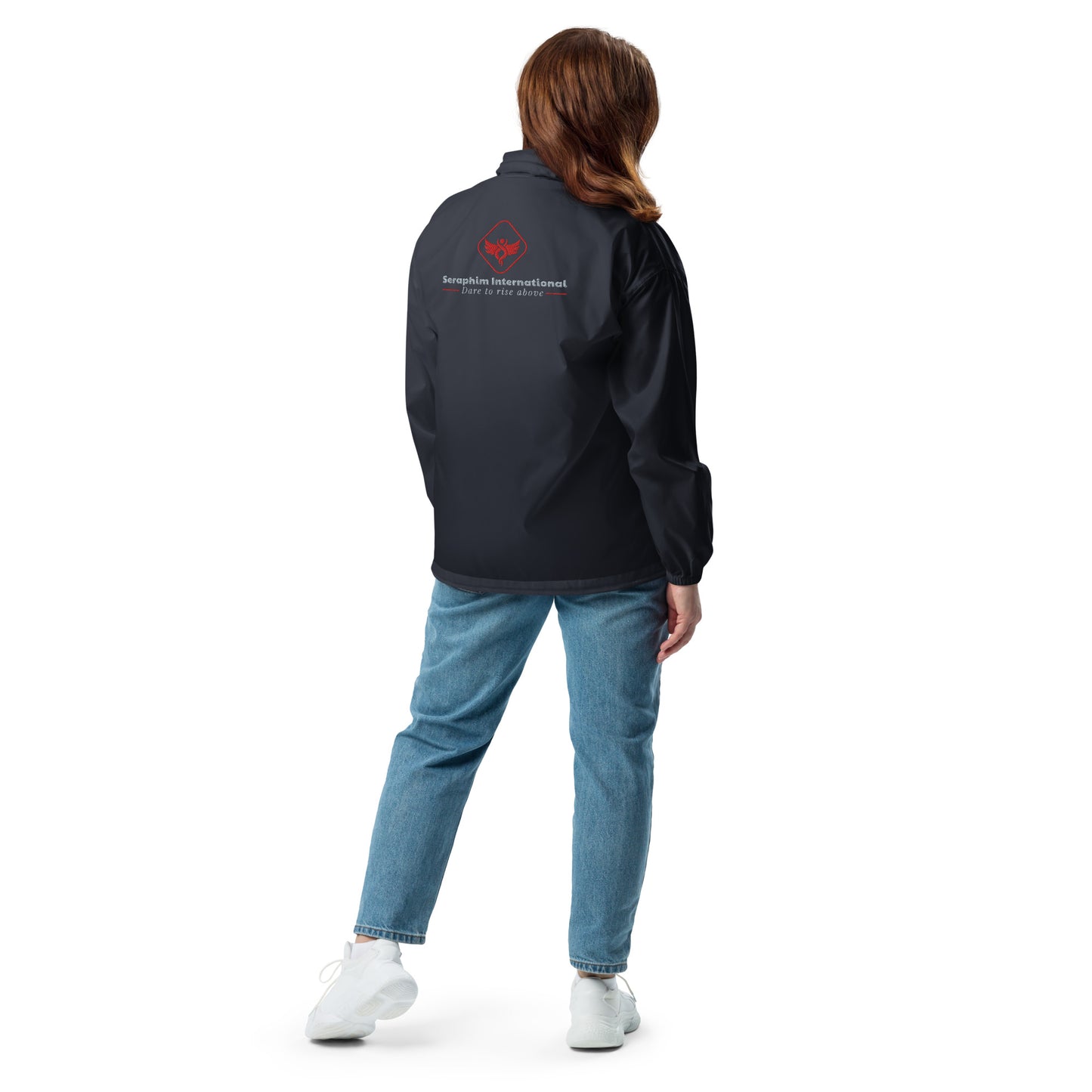 Iconic slogan Unisex windbreaker