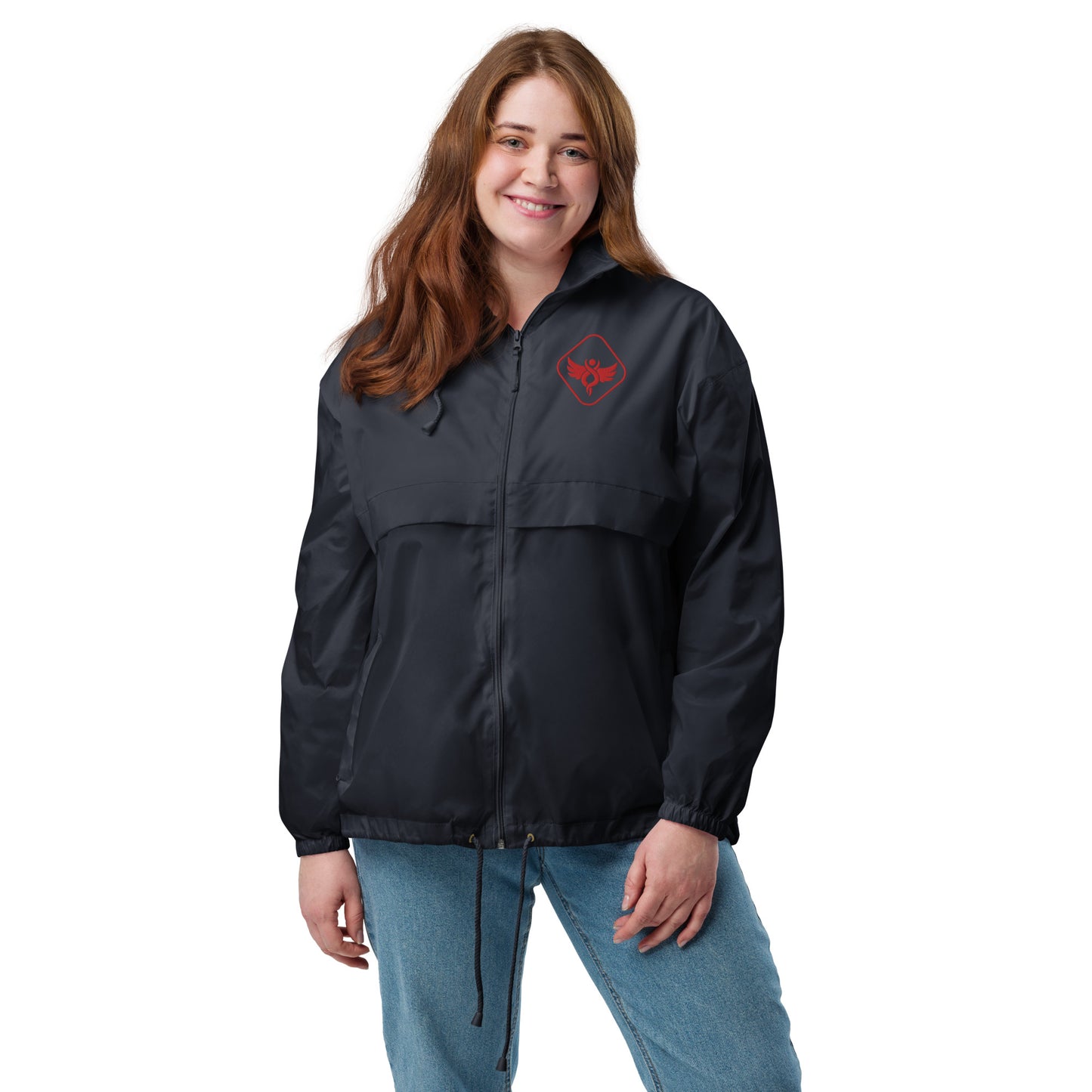 Iconic slogan Unisex windbreaker