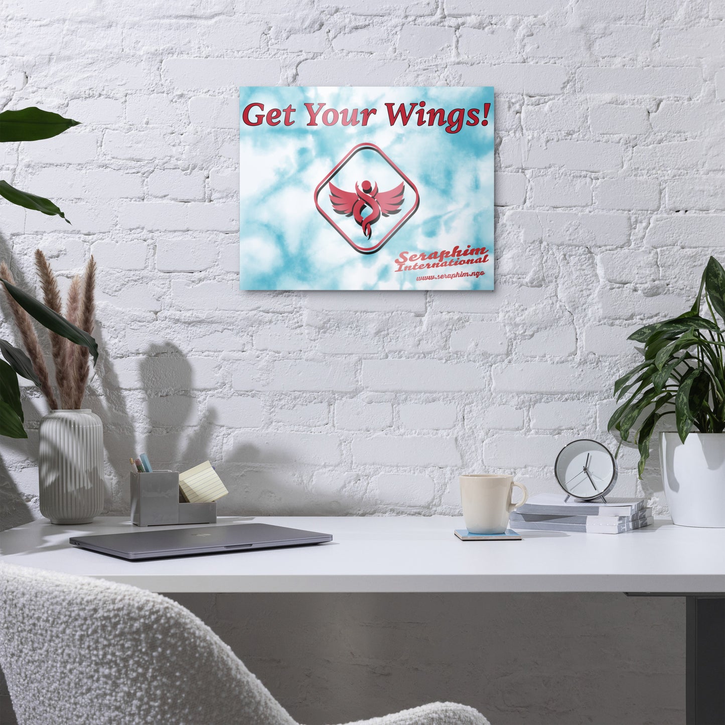 Get Your Wings, Blue Skies metal prints