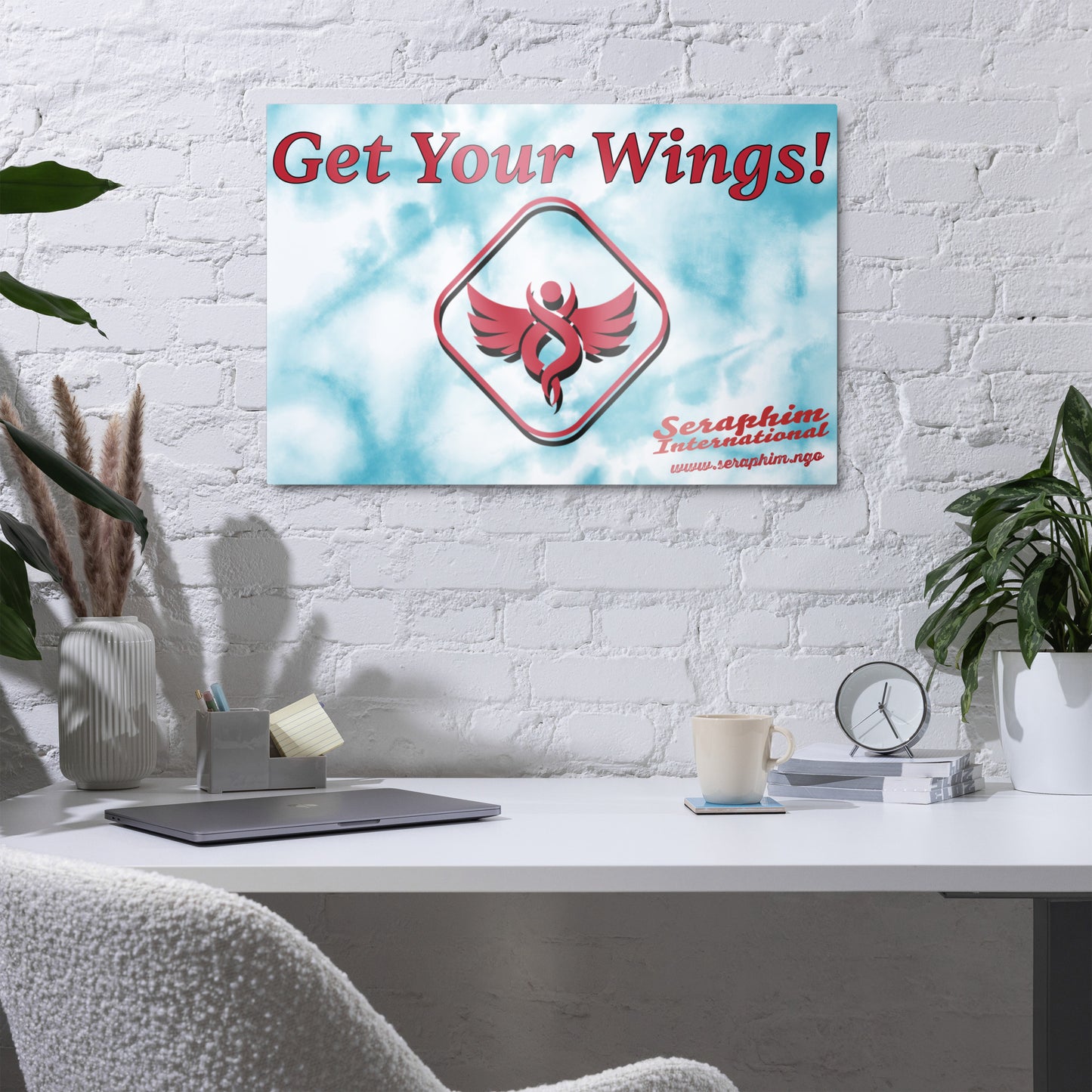 Get Your Wings, Blue Skies metal prints