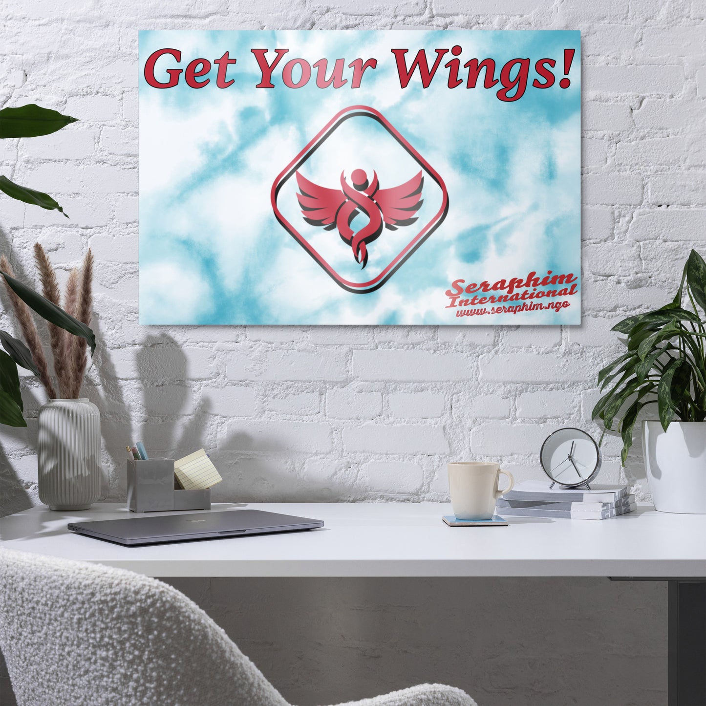 Get Your Wings, Blue Skies metal prints