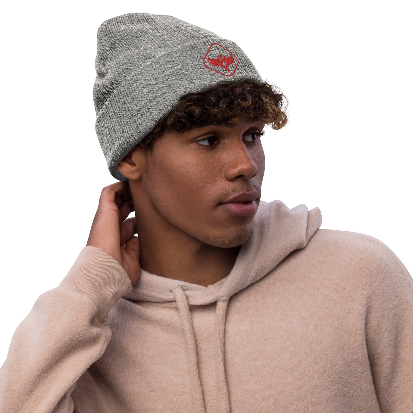 Iconic Ribbed knit beanie