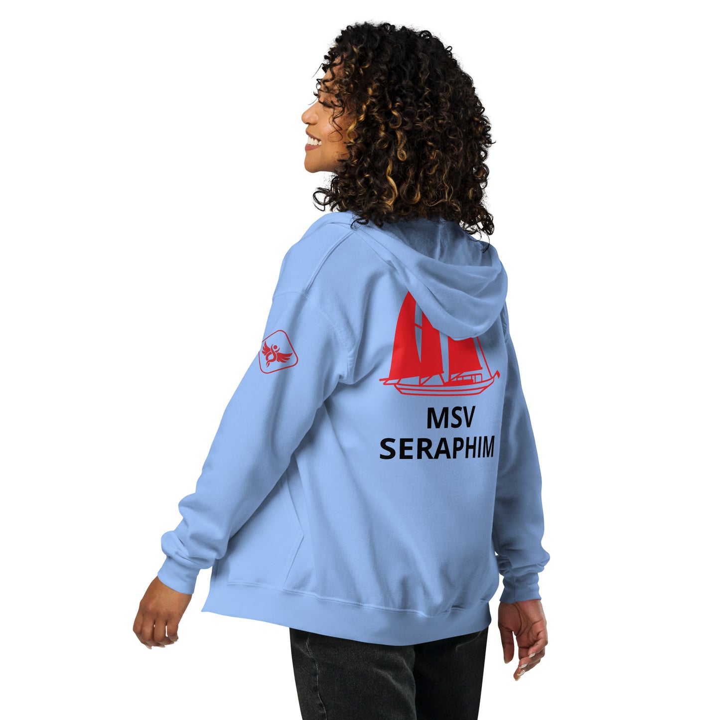 MSV Seraphim Crew Unisex heavy blend zip hoodie