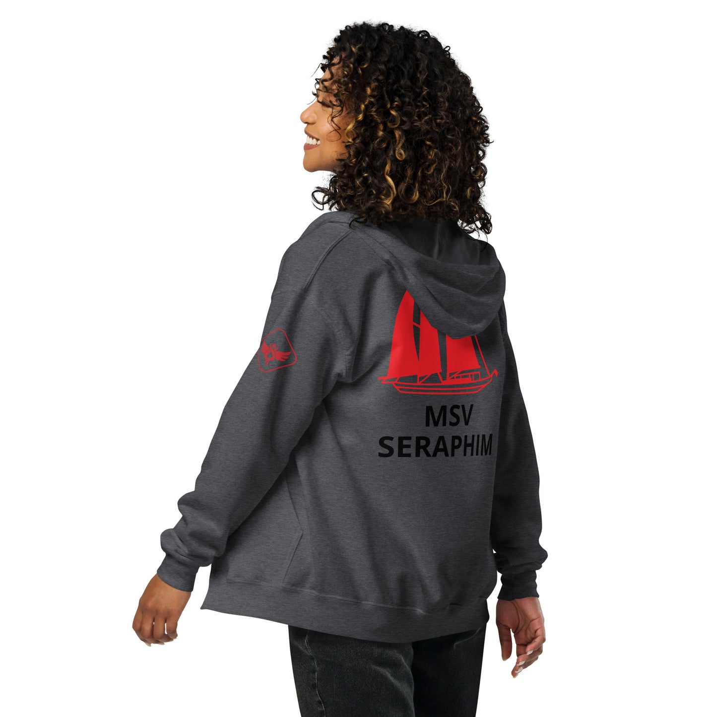 MSV Seraphim Crew Unisex heavy blend zip hoodie