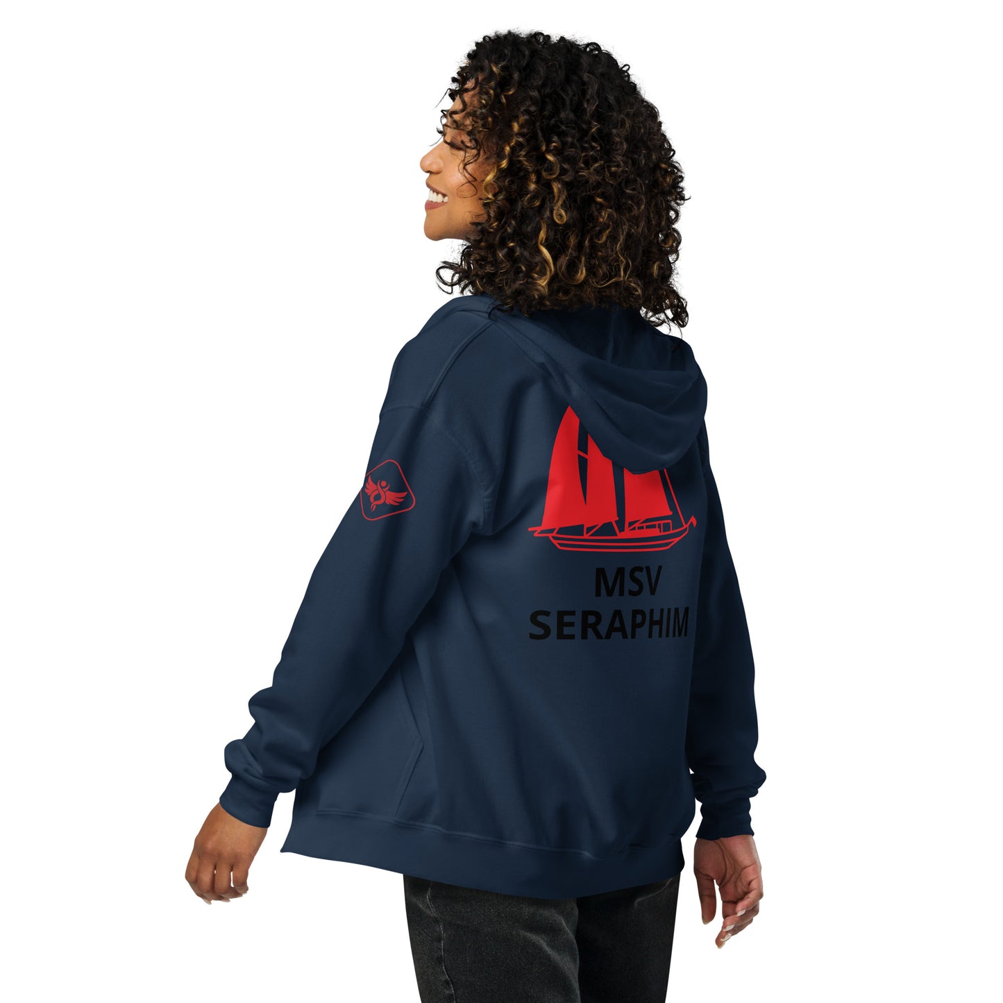 MSV Seraphim Crew Unisex heavy blend zip hoodie