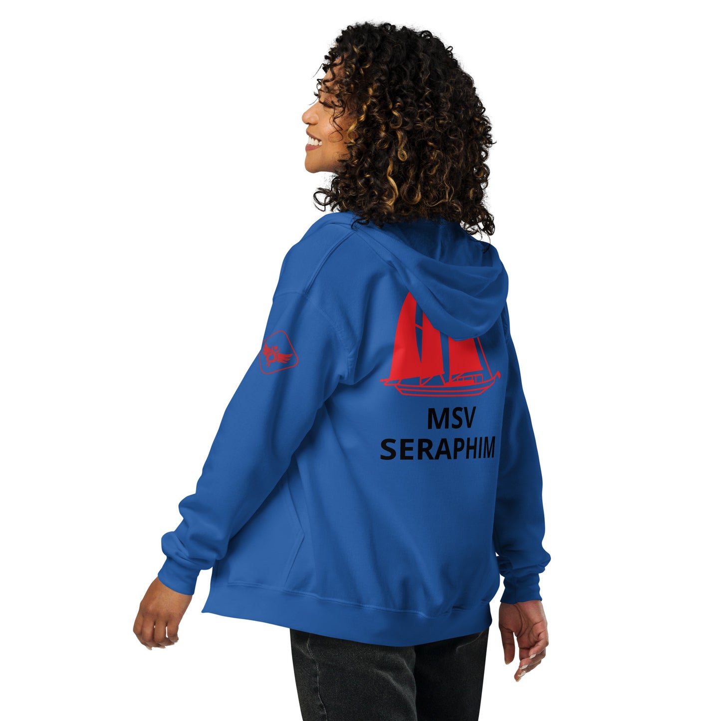 MSV Seraphim Crew Unisex heavy blend zip hoodie