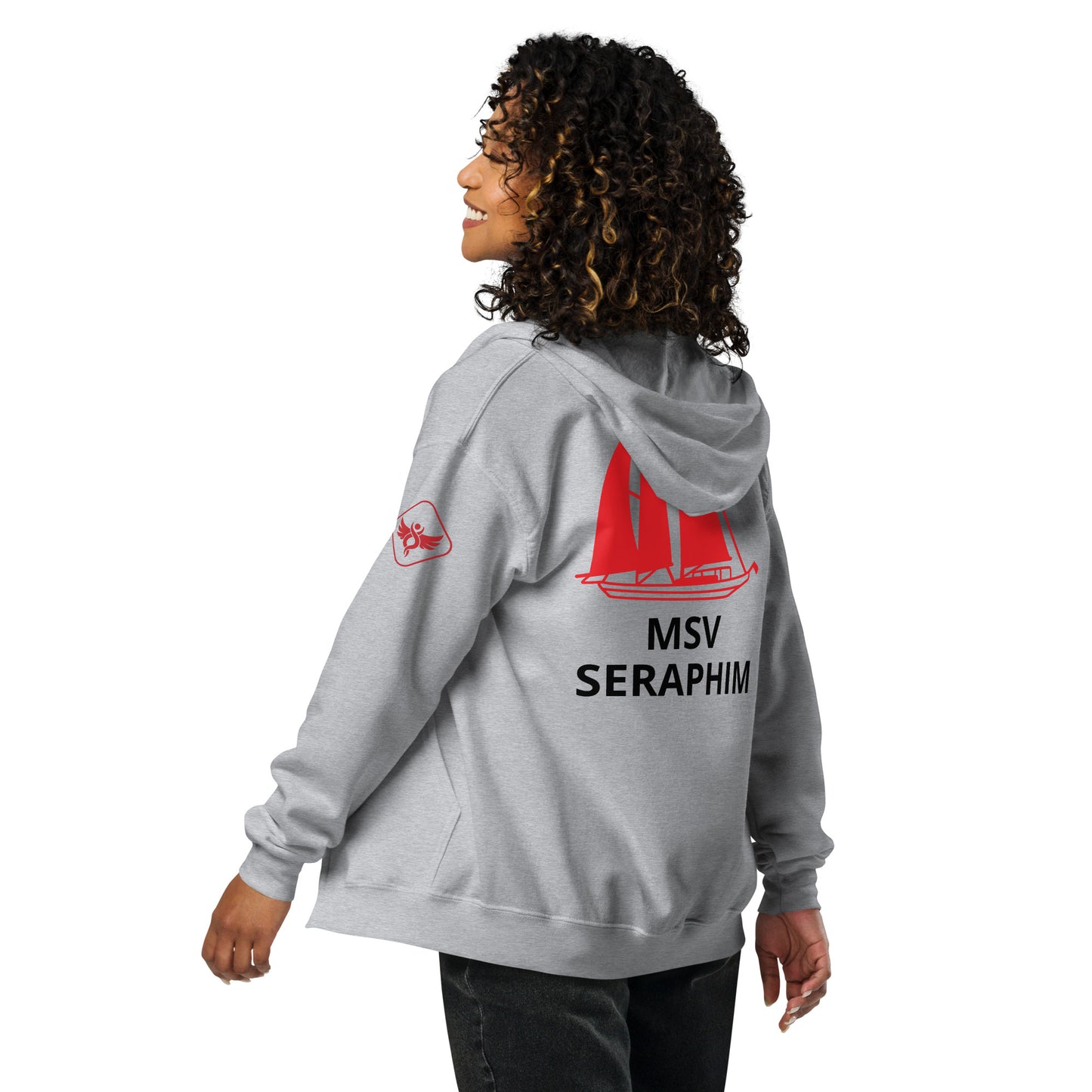 MSV Seraphim Crew Unisex heavy blend zip hoodie