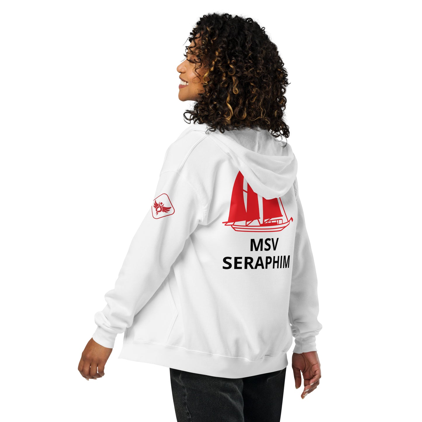 MSV Seraphim Crew Unisex heavy blend zip hoodie