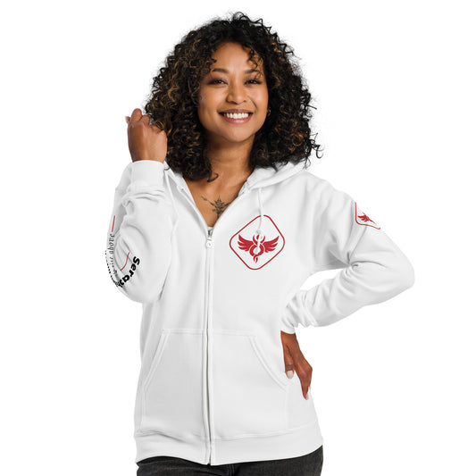 MSV Seraphim Crew Unisex heavy blend zip hoodie