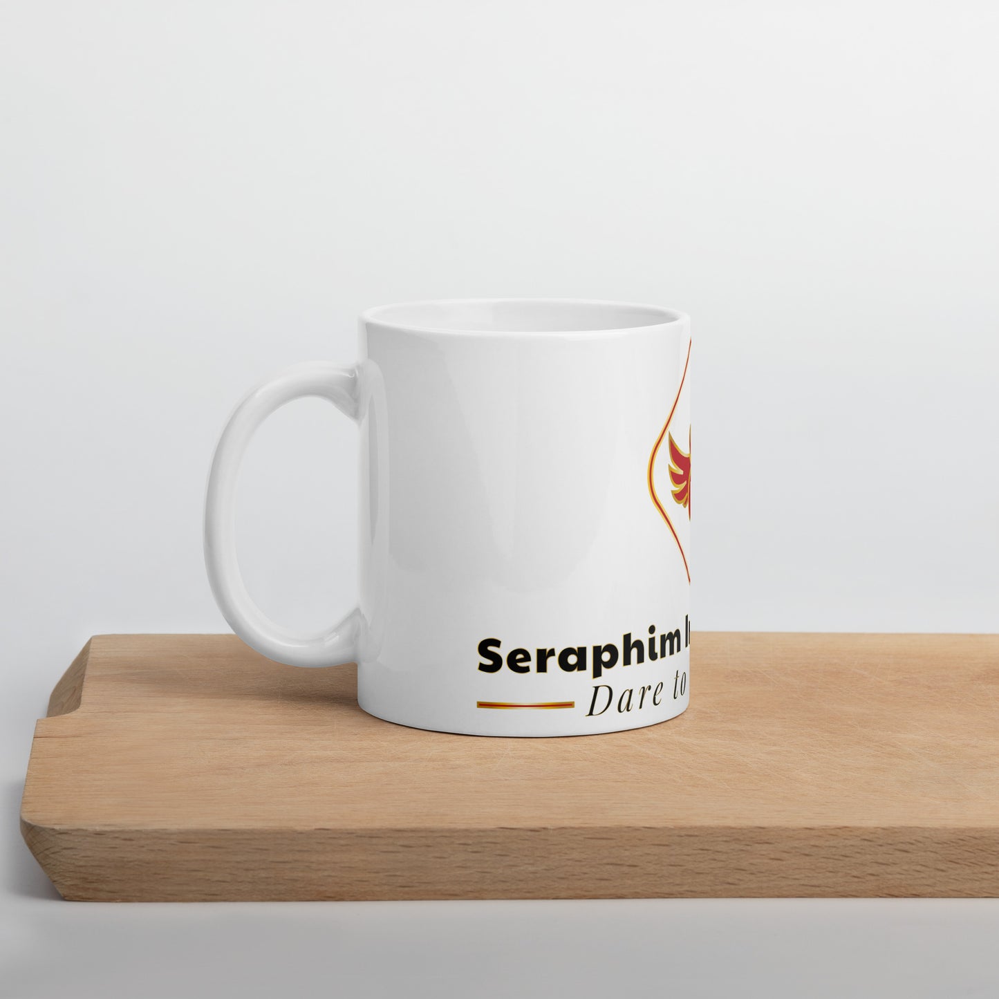 Iconic Angel Seraphim International White Glossy Coffee Mug