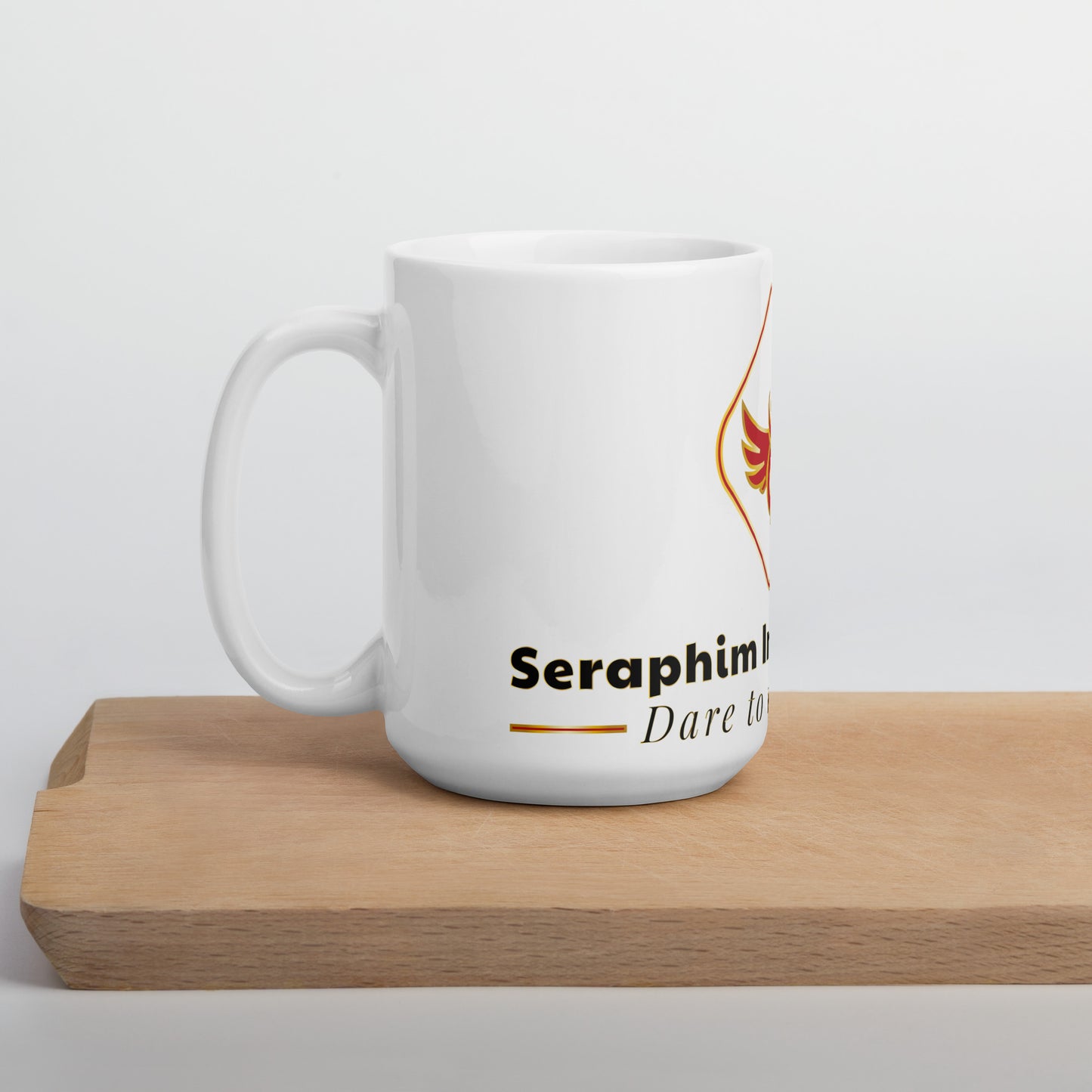 Iconic Angel Seraphim International White Glossy Coffee Mug