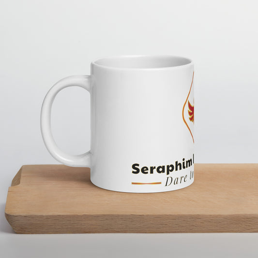 Iconic Angel Seraphim International White Glossy Coffee Mug